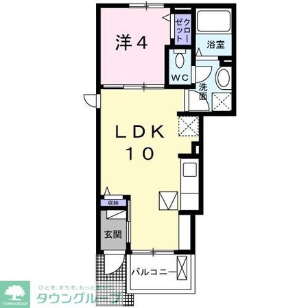 スカイテラスの物件間取画像